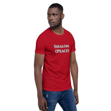 Load image into Gallery viewer, Shalom (Peace) -Short-Sleeve Unisex T-Shirt
