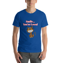 Load image into Gallery viewer, Smile... You&#39;re Loved-Short-Sleeve Unisex T-Shirt
