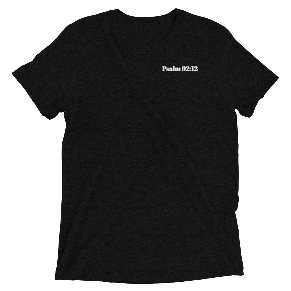 Psalm 92:12 Flourishing- Short sleeve t-shirt
