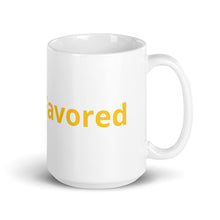 Load image into Gallery viewer, Highly Favored Yellow-White glossy mug
