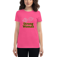 Load image into Gallery viewer, Strong Woman-Women&#39;s short sleeve t-shirt
