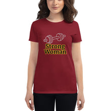 Load image into Gallery viewer, Strong Woman-Women&#39;s short sleeve t-shirt
